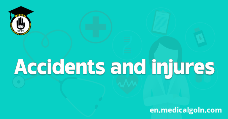 Accidents and injures