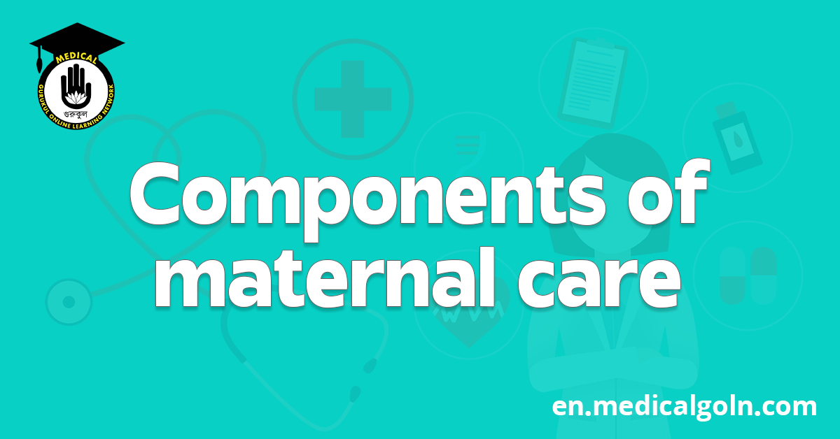 Components of maternal care