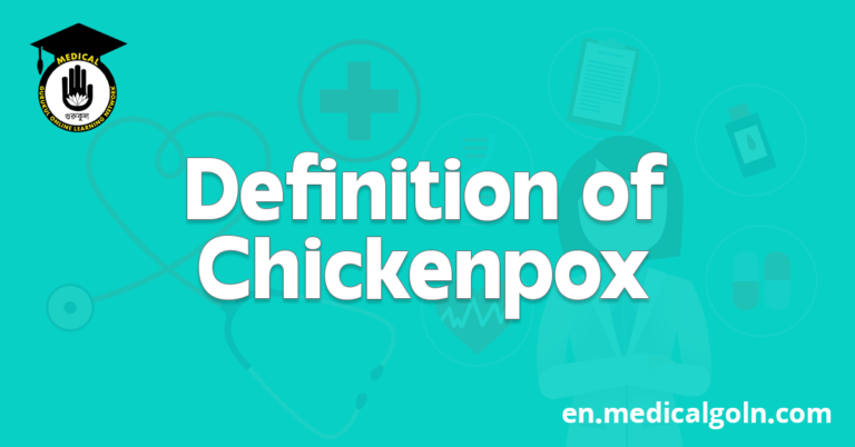 Definition of Chickenpox