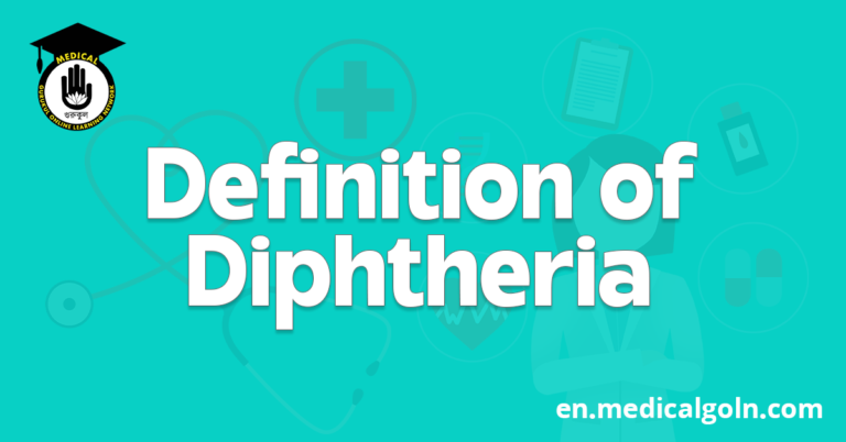 Definition of Diphtheria