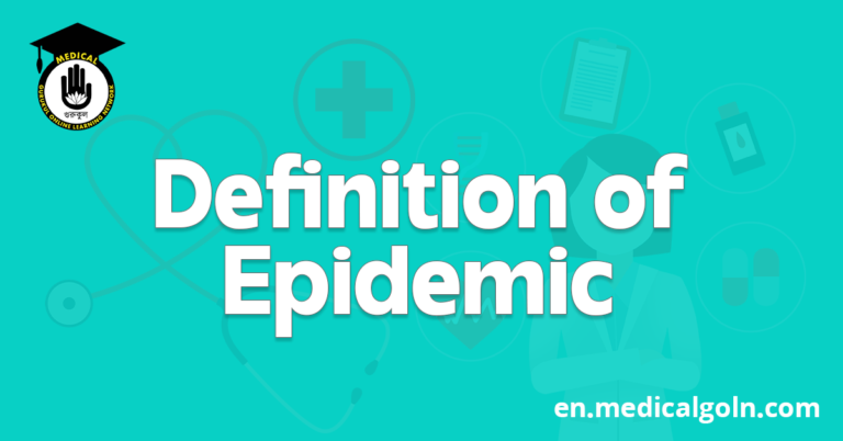 Definition of Epidemic