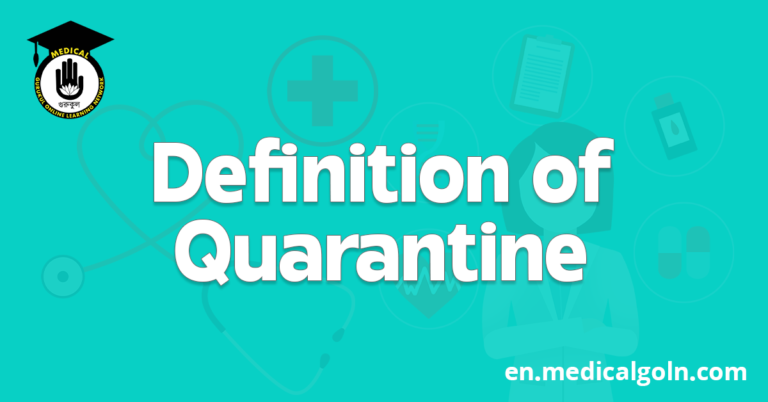 Definition of Quarantine