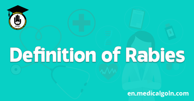 Definition of Rabies