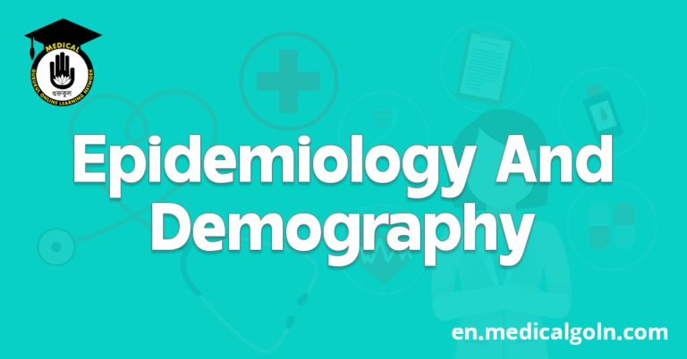 Epidemiology And Demography