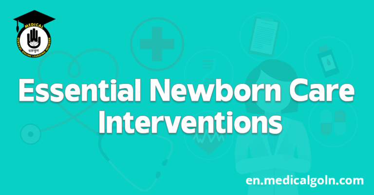 Essential Newborn Care Interventions