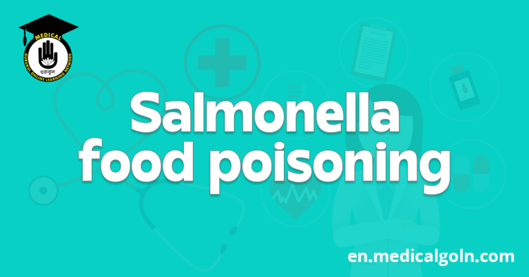 Salmonella food poisoning