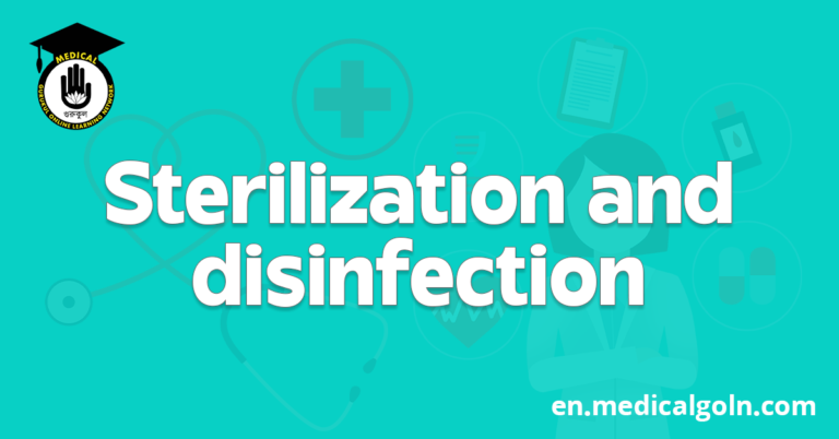 Sterilization and disinfection