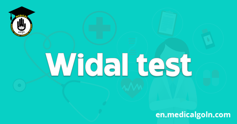 Widal test